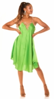 Rochie mini la moda cu sclipici bretele