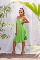 Rochie mini la moda cu sclipici bretele