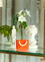 la moda Ultra Mini Handbag cu perle handle