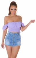 la moda umerii goi de vara Top