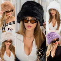 Palarie la moda Musthave faux blanita in Blogger Style