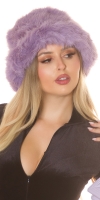 Palarie la moda Musthave faux blanita in Blogger Style