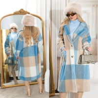Palton Sexy Musthave Teddy cu check model