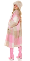 Palton Sexy Musthave Teddy cu check model