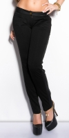 Pantaloni colanti sexy cu fermoar