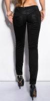 Pantaloni colanti sexy cu fermoar