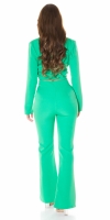 Pantaloni Elegant talie inalta office style evazati