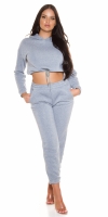 Pantaloni Hanorac scurt Compleu Sexy sport - si