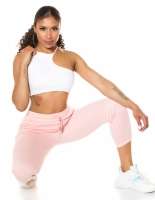 Pantaloni jogging la moda talie inalta