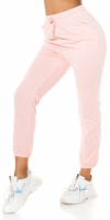 Pantaloni jogging la moda talie inalta