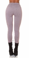 Pantaloni la moda cu talie inalta buzunare