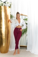 Pantaloni la moda cu talie inalta spring time