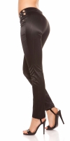 Pantaloni office dama sexy cu pinstripes