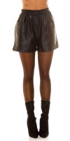 Pantaloni scurti Sexy Musthave piele ecologica