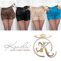 Pantaloni scurti Sexy piele ecologica paperpag