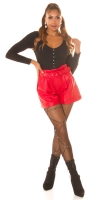 Pantaloni scurti Sexy piele ecologica paperpag