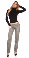 Pantaloni sexy cu patratele sclipici