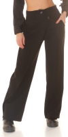 Pantaloni sexy cu talie inalta asimetric
