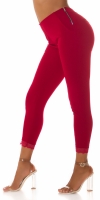 Pantaloni Sexy cu talie inalta dantela detail