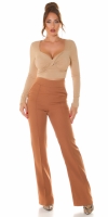 Pantaloni Sexy cu talie inalta evazati