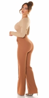 Pantaloni Sexy cu talie inalta evazati