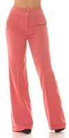 Pantaloni sexy cu talie inalta evazati