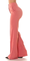 Pantaloni sexy cu talie inalta evazati