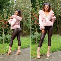 Pantaloni Sexy piele ecologica Thermo