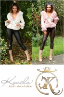 Pantaloni Sexy piele ecologica Thermo