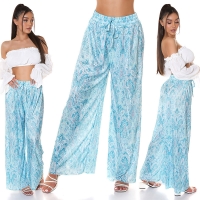 Pantaloni sexy pleated evazati de vara