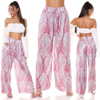 Pantaloni sexy pleated evazati de vara
