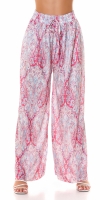 Pantaloni sexy pleated evazati de vara