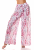 Pantaloni sexy pleated evazati de vara
