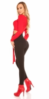 Pantaloni sexy talie inalta