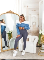 Pantaloni skinny talie inalta Sexy thermal
