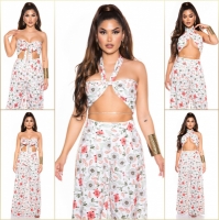 Pantaloni Topuri Sexy Set evazati +3in1 cu model