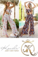 Pantaloni Topuri Sexy Set evazati +3in1 cu model
