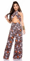 Pantaloni Topuri Sexy Set evazati +3in1 cu model