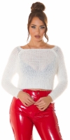 Pulover cozy buricul gol