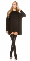 Pulover la moda supradimensionat cu plasa Cross