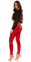 Pulover sexy buricul gol tricot cu petice