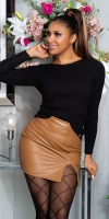 Pulover sexy Ripp cu back siret