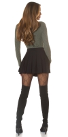 Pulover Sexy tricot cu a decupaje