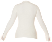Pulover Sexy tricot cu sclipici & dantela detaliu