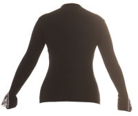 Pulover Sexy tricot cu sclipici & dantela detaliu