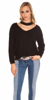 Pulovere la moda cu decolteu in v tricot