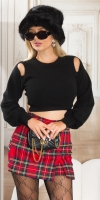 Pulovere Sexy buricul gol cu decupaje