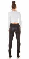 Pulovere Sexy model petrecut cu decolteu in v