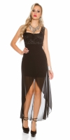 Rochie de seara sexy mai lung in spate cu dantela
