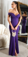 Rochie de seara sexy umerii goi cu crapatura